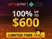 partypoker está com promoção para transferência via PIX