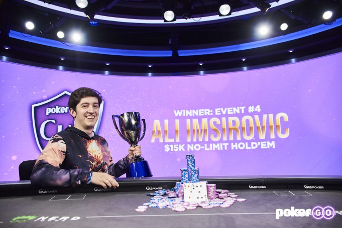 Ali Imsirovioc foi o primeiro bicampeão do PokerGo Cup (Foto: PokerGo)