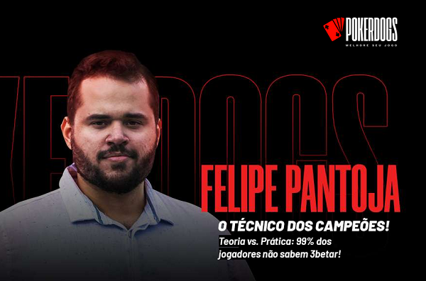 Felipe Pantoja comandará o Pokerdogs desta quinta (8)