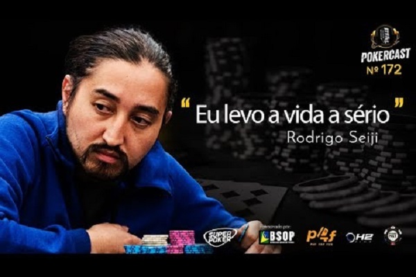 Rodrigo Seiji falou como a dedicação é importante para ele no poker e na vida