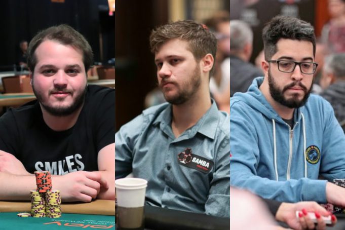 Trio possui os três maios stacks no Evento #19 da WSOP Online