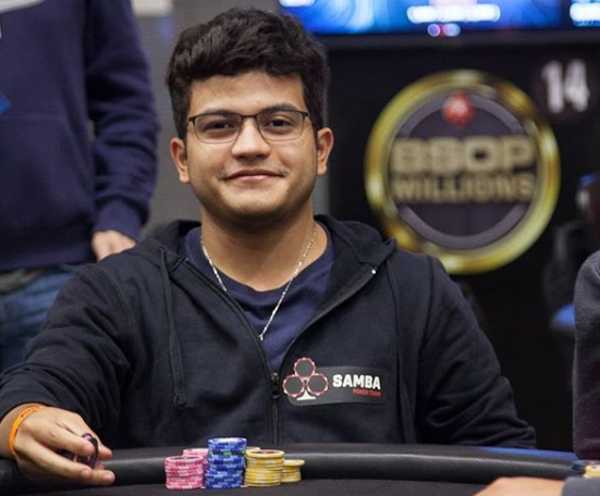 Warley Bruno levou o maior prêmio nos Side Events da WSOP Online nesta segunda-feira