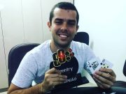 Douglas Rodrigues foi o único brasileiro na mesa final do torneio