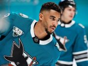 Evander Kane pode estar envolvendo apostas com jogos do seu time (Foto: Matt Cohen/Getty Images)