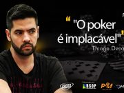 Thiago Decano falou sobre a relação do poker com o psicológico do jogador