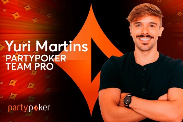 Yuri Martins representará as cores do partypoker