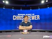 Chris Brewer terminou no topo do Evento #8 do Poker Masters (Foto: PokerGO)