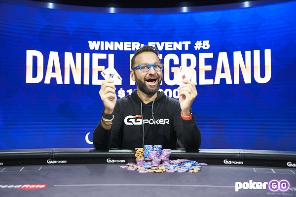 Daniel Negreanu bateu o field do Evento #5 do Poker Masters (Foto: PokerGO)