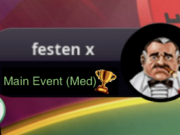 "festen x" é o único que sabe a identidade do vencedor do Main Event-M do WCOOP