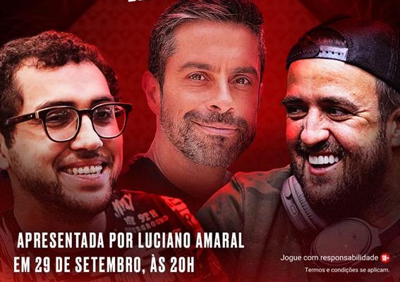 Luciano Amaral, Rafael Moraes e André Akkari estarão juntos nesta quarta (29)