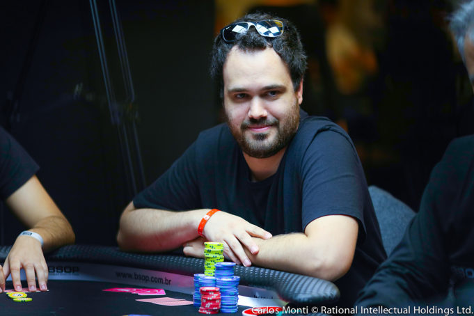 Bernardo Dias alcançou o heads-up no principal torneio do dia na BB Series