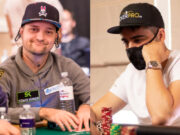 Ryan Laplante e Johan Guilbert se envolveram em uma mão interessante na WSOP