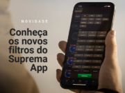 Sistema de filtros é a novidade do Suprema App