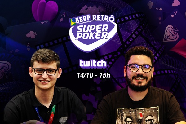 João Bauer é o convidado do BSOP Retro