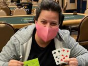 Ana Freitas foi campeã na WSOP em Las Vegas