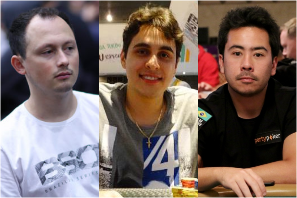 Leocir Carneiro, Guilherme Carmo e Renato Nomura estarão no BSOP Millions com tudo pago