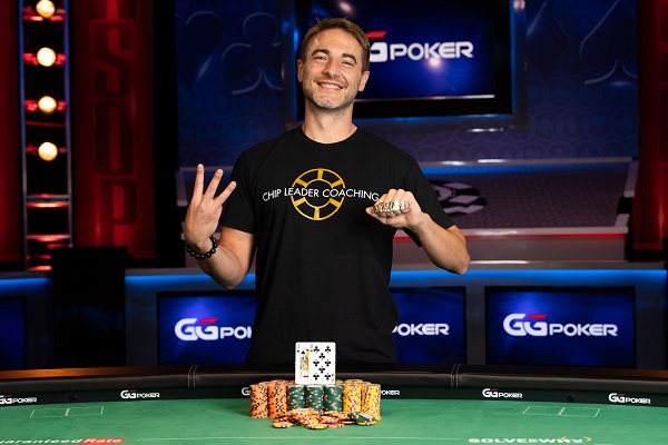 Chance Kornuth alcançou o topo do pódio na WSOP pela terceira vez