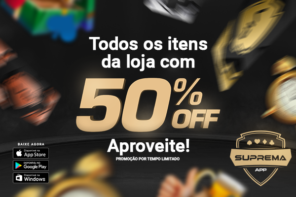 Suprema App terá itens pela metade do preço