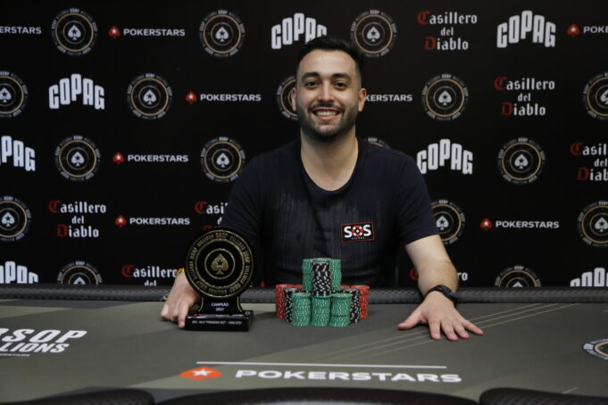 Bruno Carbonera cravou o Primeira Vez by Copag do BSOP Millions 2021