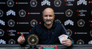 André Palmuti alcançou o topo do pódio do 5-Card Draw