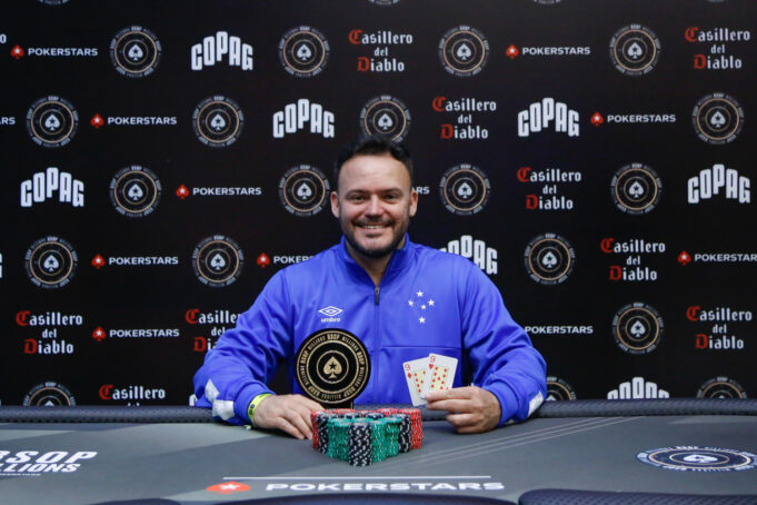 Wallacy Marçal é bicampeão do Heads-Up do BSOP Millions