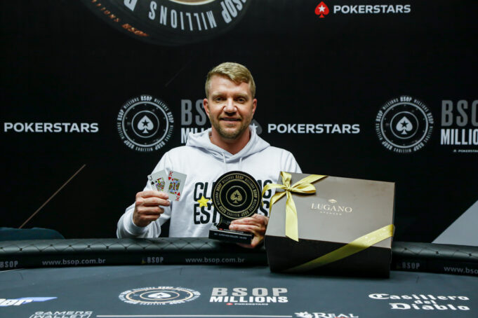 Leonardo Verle é o grande campeão do Super High Rollers do BSOP Millions