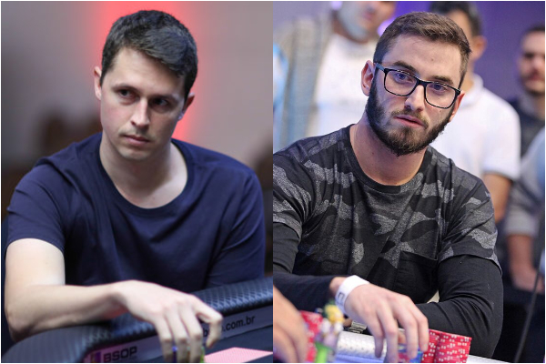 Bruno Volkmann e Pedro Garagnani estão fazendo bonito no poker online