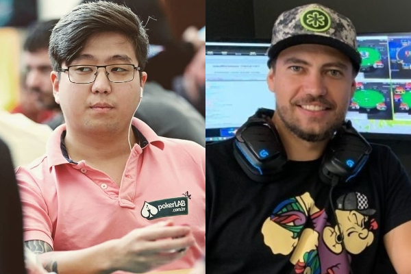 Renato Sakamoto e Raphael Guimarães mostraram o domínio brasileiro no online