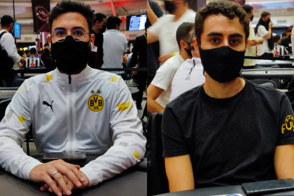 Lucas Rocha e Luigi Soncin se envolveram em mão emocionante no BSOP Millions