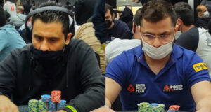 Mão entre Marcelo Correia e Ronan Andreu gerou polêmica no BSOP Millions