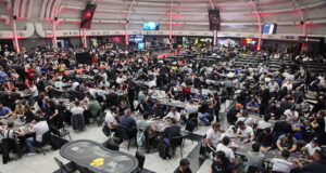 Salão do BSOP Millions ficou lotado no Main Event