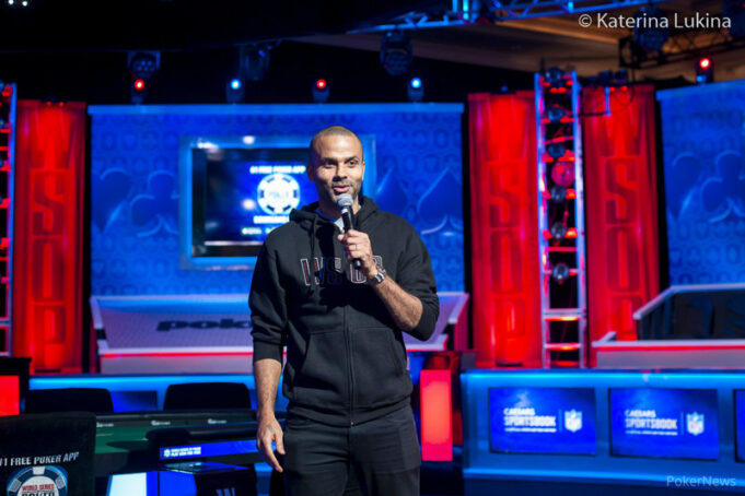 Tetra da NBA, Tony Parker dá largada para Dia 1B do Main Event da WSOP