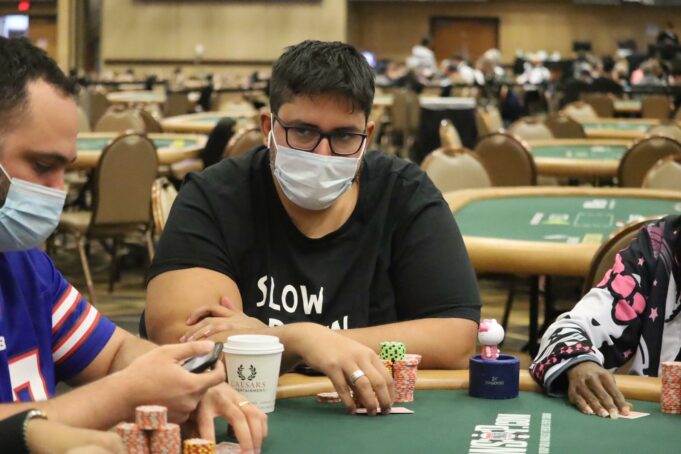 Fernando Viana voltou a ir longe na WSOP (foto: Bianca Lira)