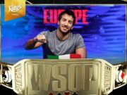 Antonello Ferraiuolo abriu os trabalhos com título na WSOPE 2021