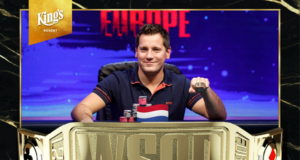 Bjorn Verbakel foi um dos campeões da WSOP Europa (Imagem: Reprodução/Twitter @pokerroomkings)