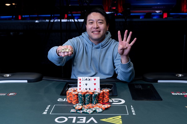 Brian Yoon ostentou seu quarto bracelete ao fim do Evento #57