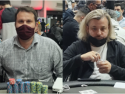 Charles Lima e Cristian Vilches, os envolvidos na bolha do Main Event do BSOP Millions