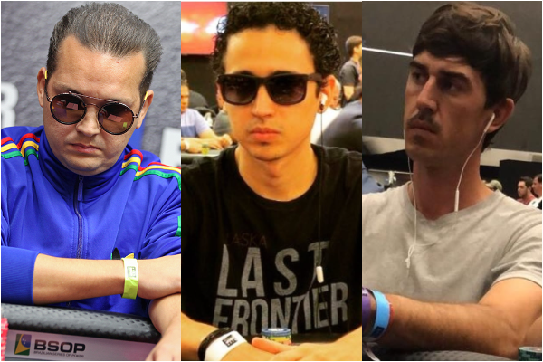 Willian Melo, Daniel Veloso e Rodrigo Kipper estarão no Main Event do BSOP Millions