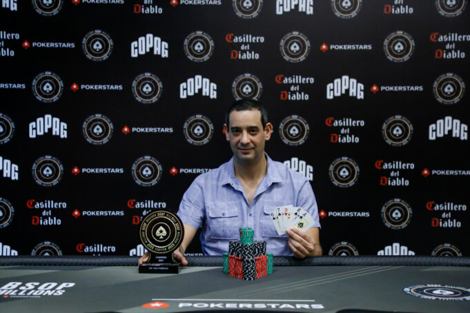 José Arenstein alcançou a segunda mesa final em dois dias no BSOP Millions