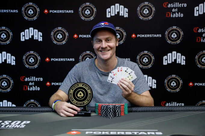 Luke Zinger conquistou o título do Triple Stud do BSOP Millions