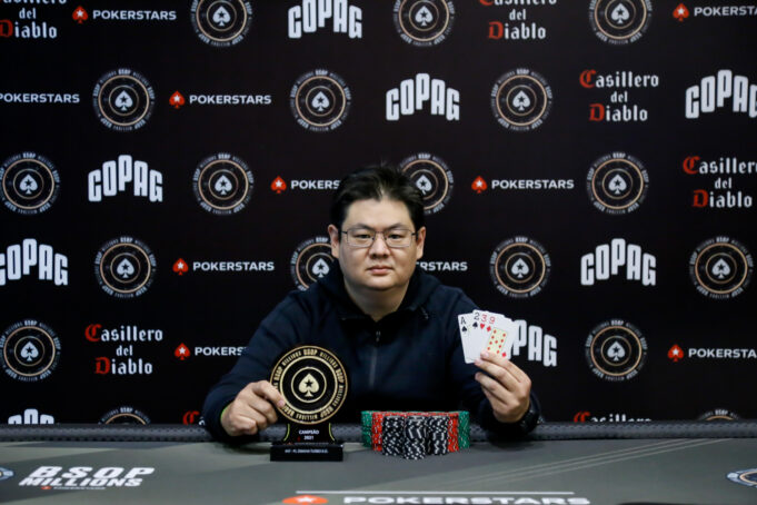 Márcio Oki chegou hoje no BSOP Millions