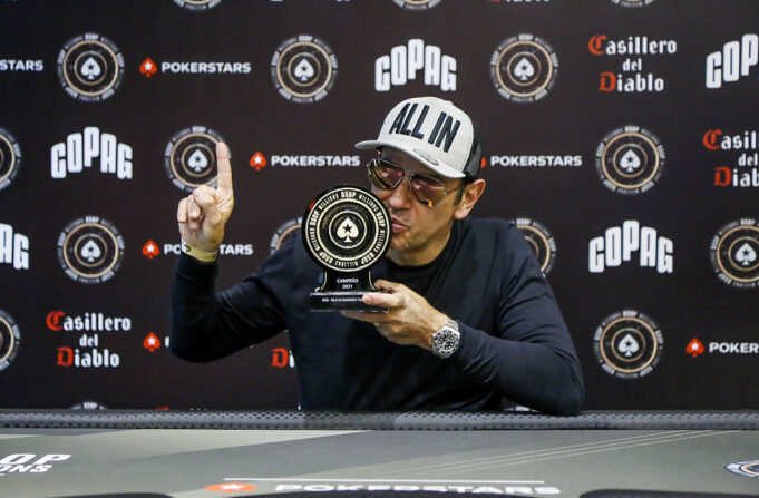 Jamil Movallen, campeão do 6-Handed Turbo KO do BSOP Millions