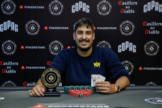 Victor Lucas passou pelo field e cravou o Last Chance do BSOP Millions