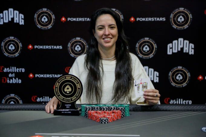 Camila Cardoso foi bicampeã do Ladies no BSOP Millions