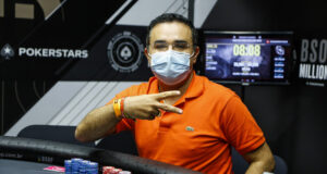 José Carlos Barbosa lidera os classificados no 1-Day High Roller do BSOP Millions