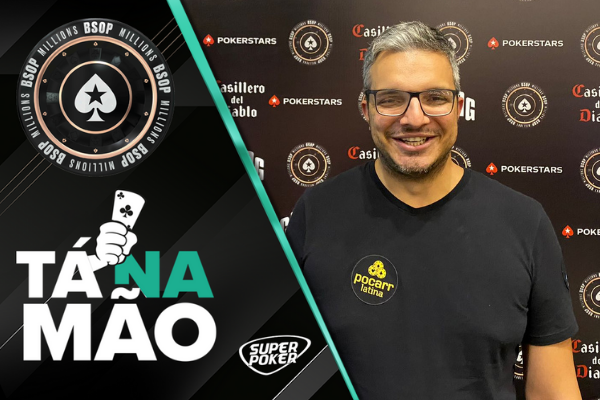 Douglas Ferreira começou o torneio dobrando no BSOP Millions