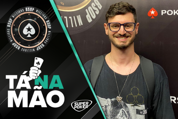 Allan Melo contou uma mão jogada no Dia 3 do Main Event do BSOP Millions