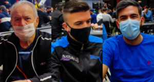 Waldir Guerra, Luiz Torres e Vinicius Moraes foram all in no flop no BSOP Millions