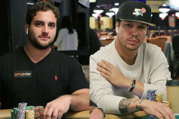 João Simão e Felipe Mojave representam a bandeira brasileira em Las Vegas