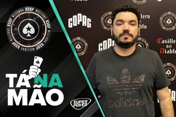 João Bauer fez a leitura exata do perfil do oponentes no BSOP Millions